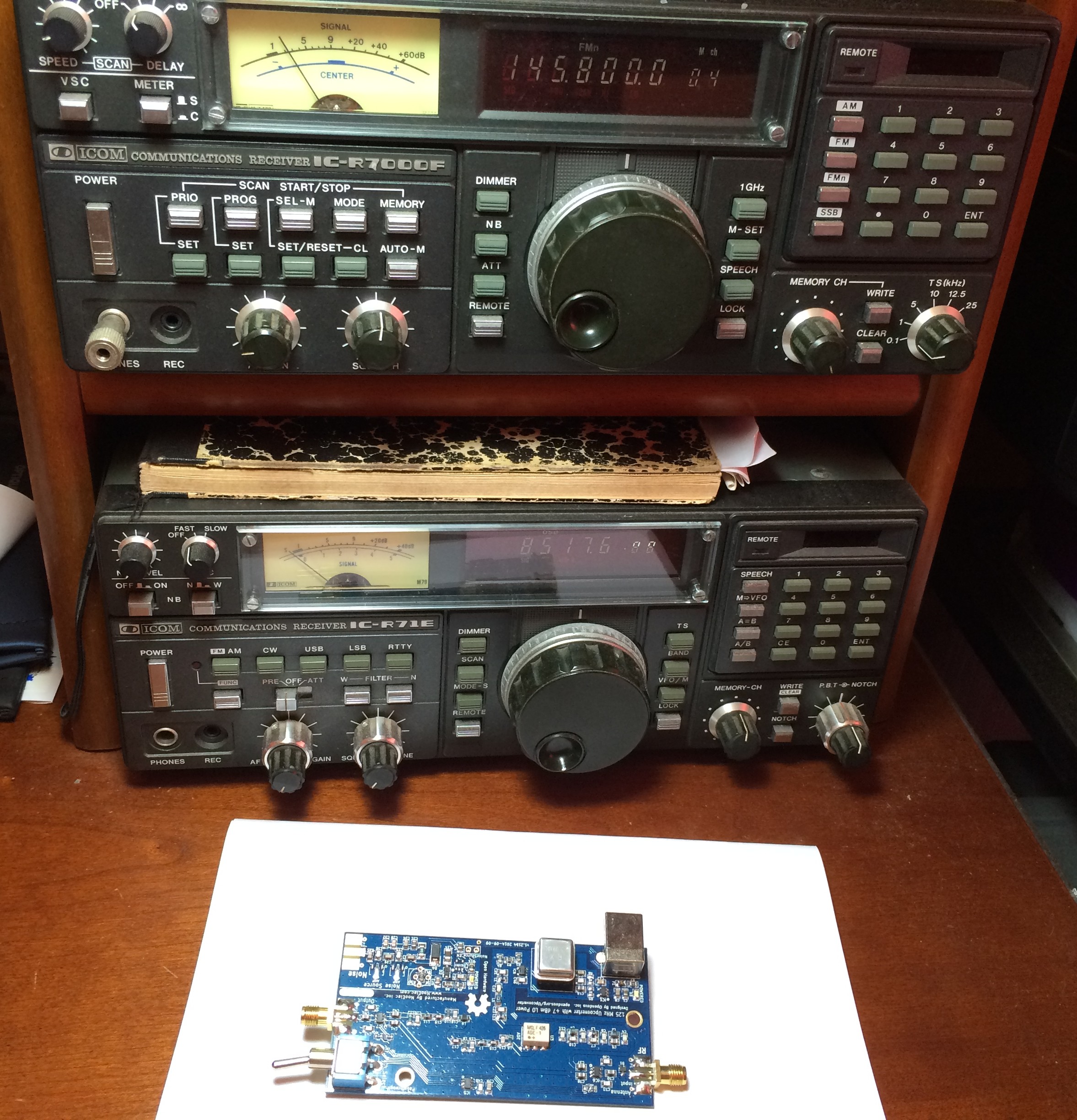 Signal radio de l'ISS Ampli hf pour sdr